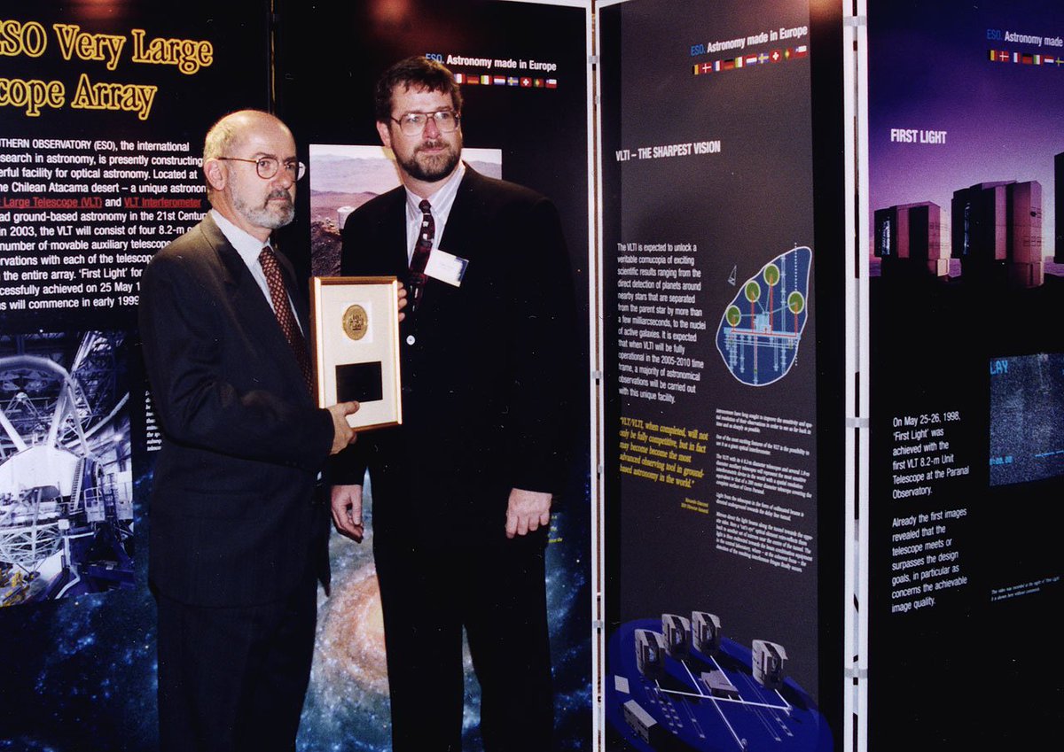 #TBT In 1998 ESO #VLT won Technology Prize from the US Popular Science magazine. Credit: <a href="/ESO/">ESO</a> socsi.in/eaFSt