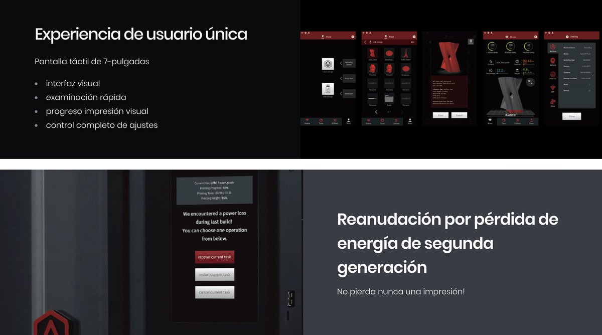 Pro2 &amp; Pro2 Plus
Las Nuevas Impresoras 3D FFF de Raise3D Series.
Mejoradas para lograr una mejor experiencia de impresión y unos resultados espectaculares 🔝