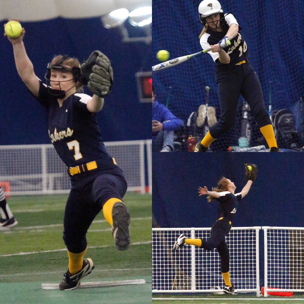 HLWWsoftball's tweet photo. Laker Softball takes on Paynesville in a home double header at 4pm today! #gameday #softball #together #thatcatchthough https://t.co/E4cGm1ub8O