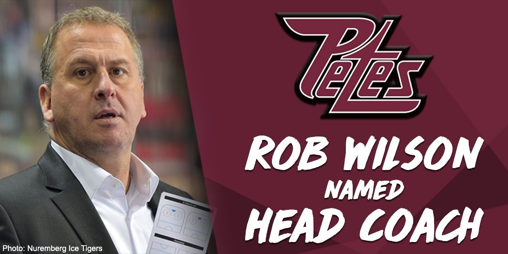 Peterborough Petes alumnus and accomplished professional hockey player and coach Rob Wilson has been named the 23rd Head Coach in Petes history.

DETAILS>> gopetesgo.com/article/rob-wi…