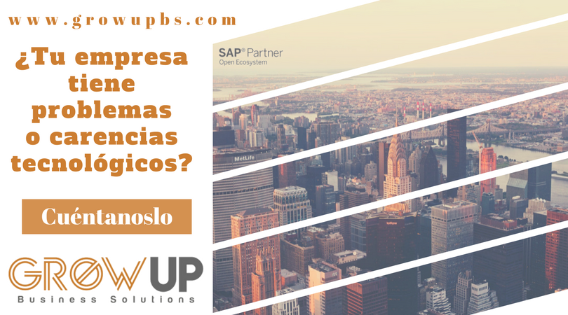 Muchas empresas tienen problemas con las tecnologías, así como carencias y necesidades no cubiertas en servicios que ya tienen, como su #web, #ecommerce, #ERP, #CRM... 
GrowUP es una consultoría tecnológica experta en solucionar este tipo de problemas. ¿Hablamos?💬