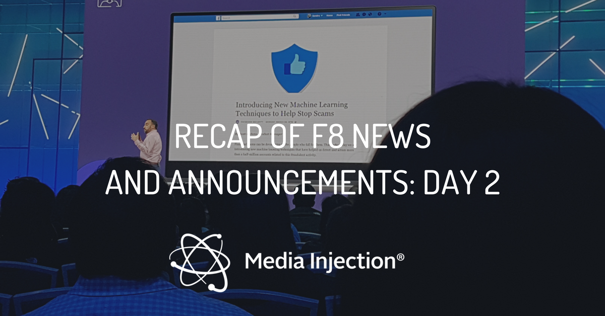 mediainjectiond's tweet photo. More news and announcements from the F8 Conference in California! Have a look at our recap of day two. https://t.co/NJKwxB3zFr https://t.co/84VkMhM6XL