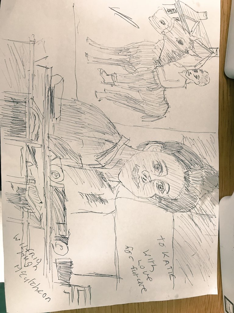 _Me99an_'s tweet photo. Patients illustration of ward staff today 🎨 #leveloneunit #acutemedicine #artwork #patientsarethebest @joharvey66 @TeamNUH @NUHMedicine https://t.co/oquy2GXhcm