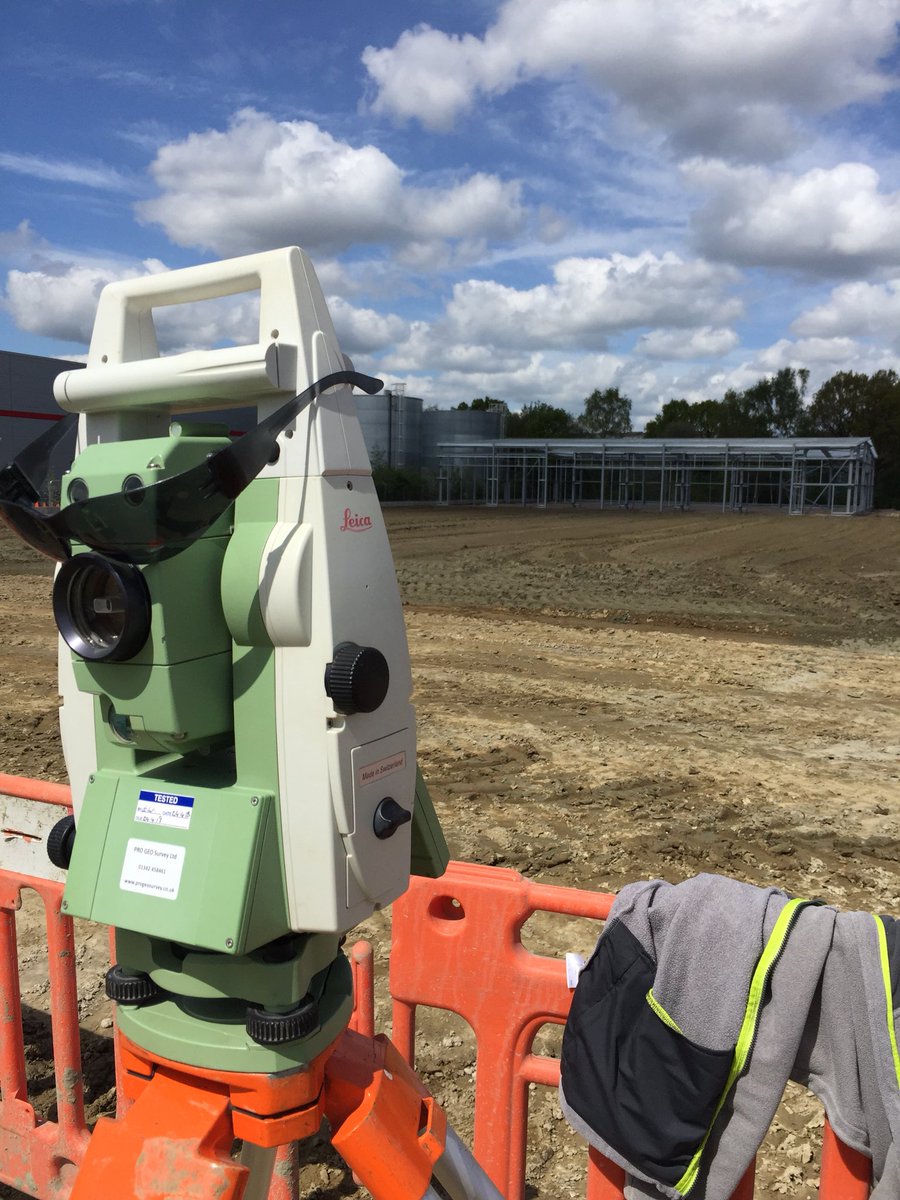 First time this year for the shades! #settingout #landsurveying