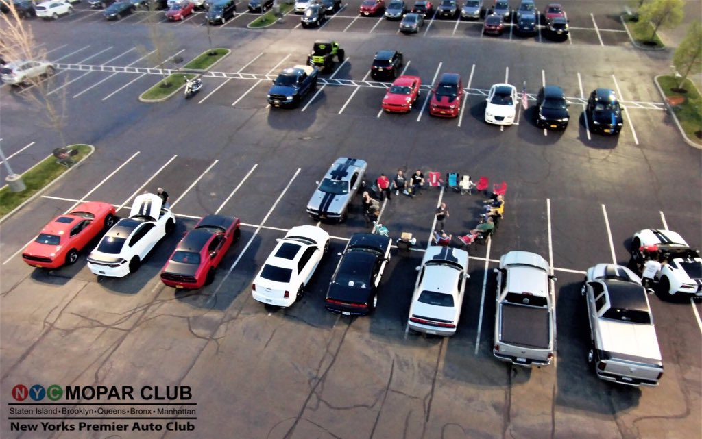 NYCⓂ️C Wed Night meet at Christmas Tree Shop great turnout great weather