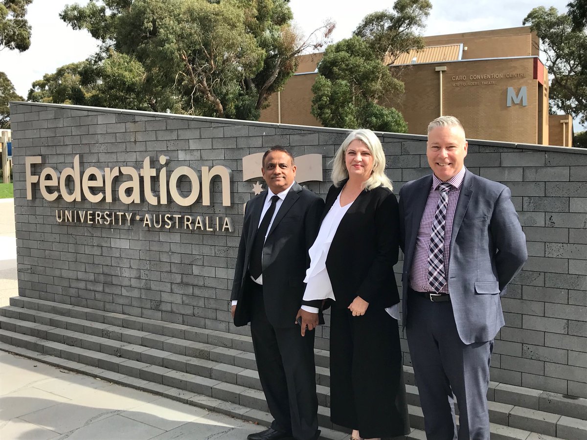 Great to welcome Kishore, Sue, Ashok and Chris from IIBIT to our Mt Helen campus.
