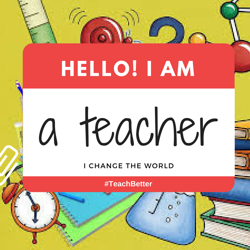 teachbetterteam's tweet photo. Pause for a second. You rock. You are a teacher and you change the world for your students every single day. #ThankYou #TeachBetter #EdChat #MasteryChat https://t.co/2OUYqAPFqM