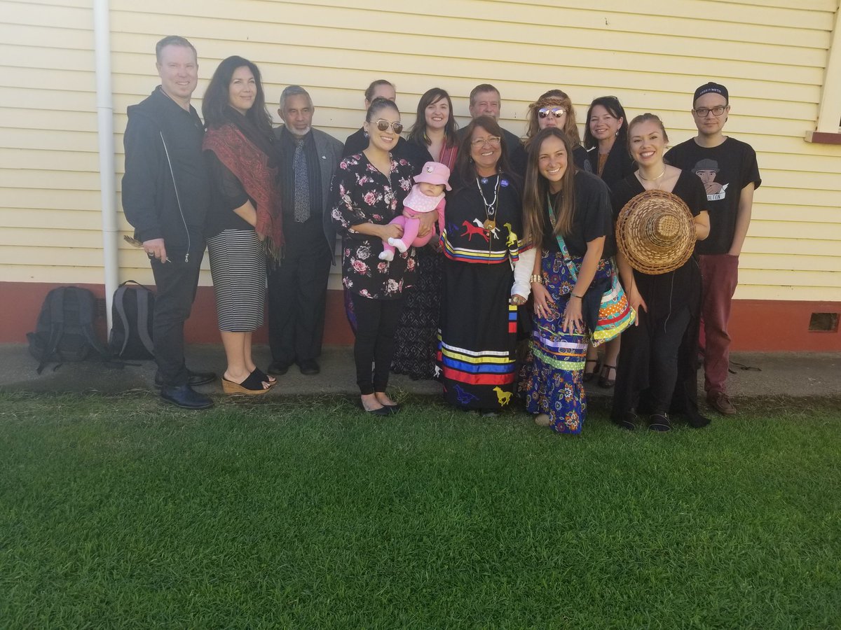 RedTideClimate's tweet photo. Photo of the delegates from #TurtleIsland (North America) https://t.co/cEzM3AmJjM