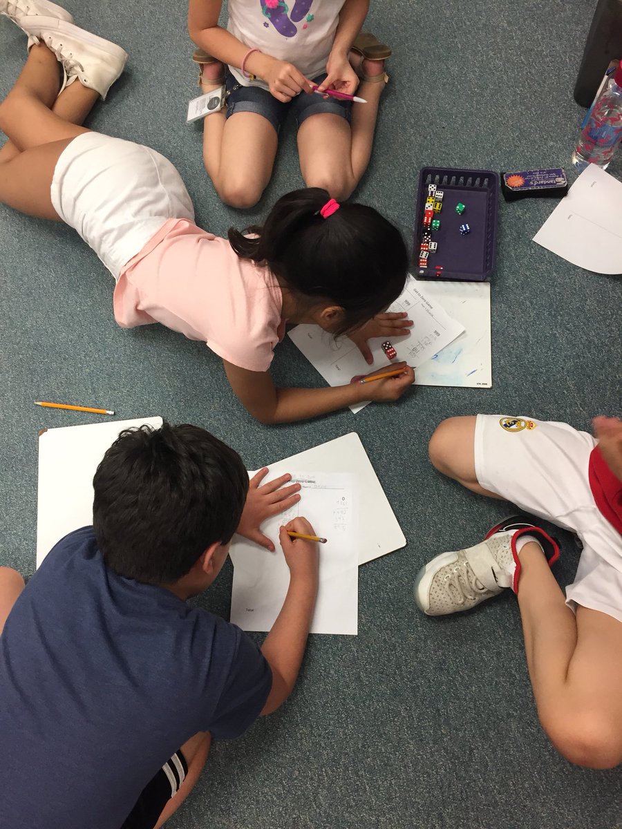 MsDavisMath17's tweet image. Our third grade student use our favorite @youcubed game, Get to Zero, as a fun launching point to talk about estimating sums and differences