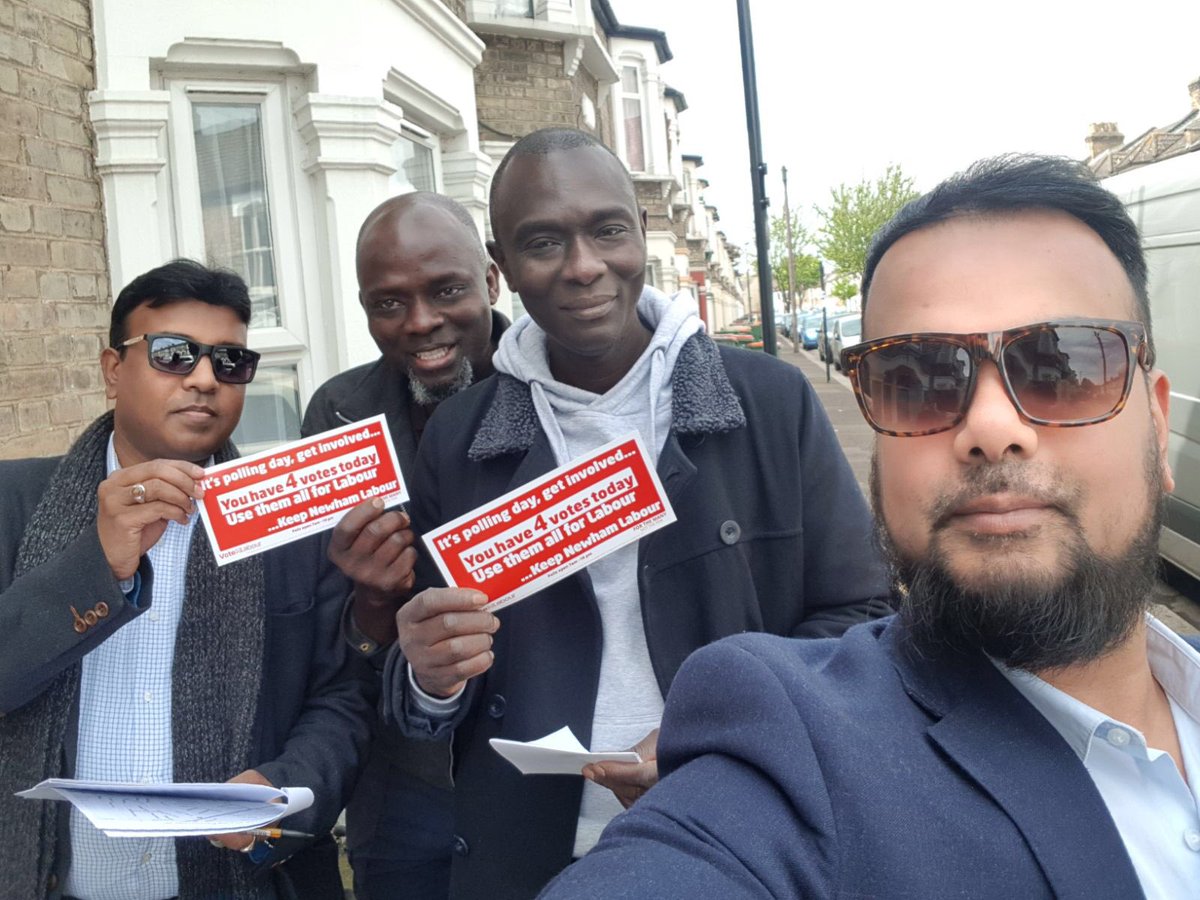 CTSLabour's tweet photo. Thanks to al the lovely people of Canning Town who have told us they voted Labour. We are grateful. Every vote means a lot to us. #VoteLabourMay3rd2018 #ToriesOutNow https://t.co/T9813hwgEl