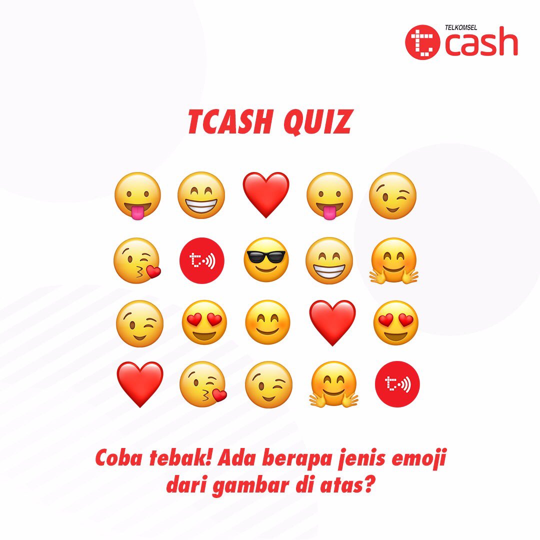 linkaja's tweet photo. Ikuti Quiz dari TCASH! Jawab pertanyaannya, tag 2 temen kamu dan menangin saldo TCASH 100k masing-masing buat 6 orang beruntung! Info S&amp;K kuis https://t.co/QG9ENfoVPw https://t.co/HoKupIdEMV