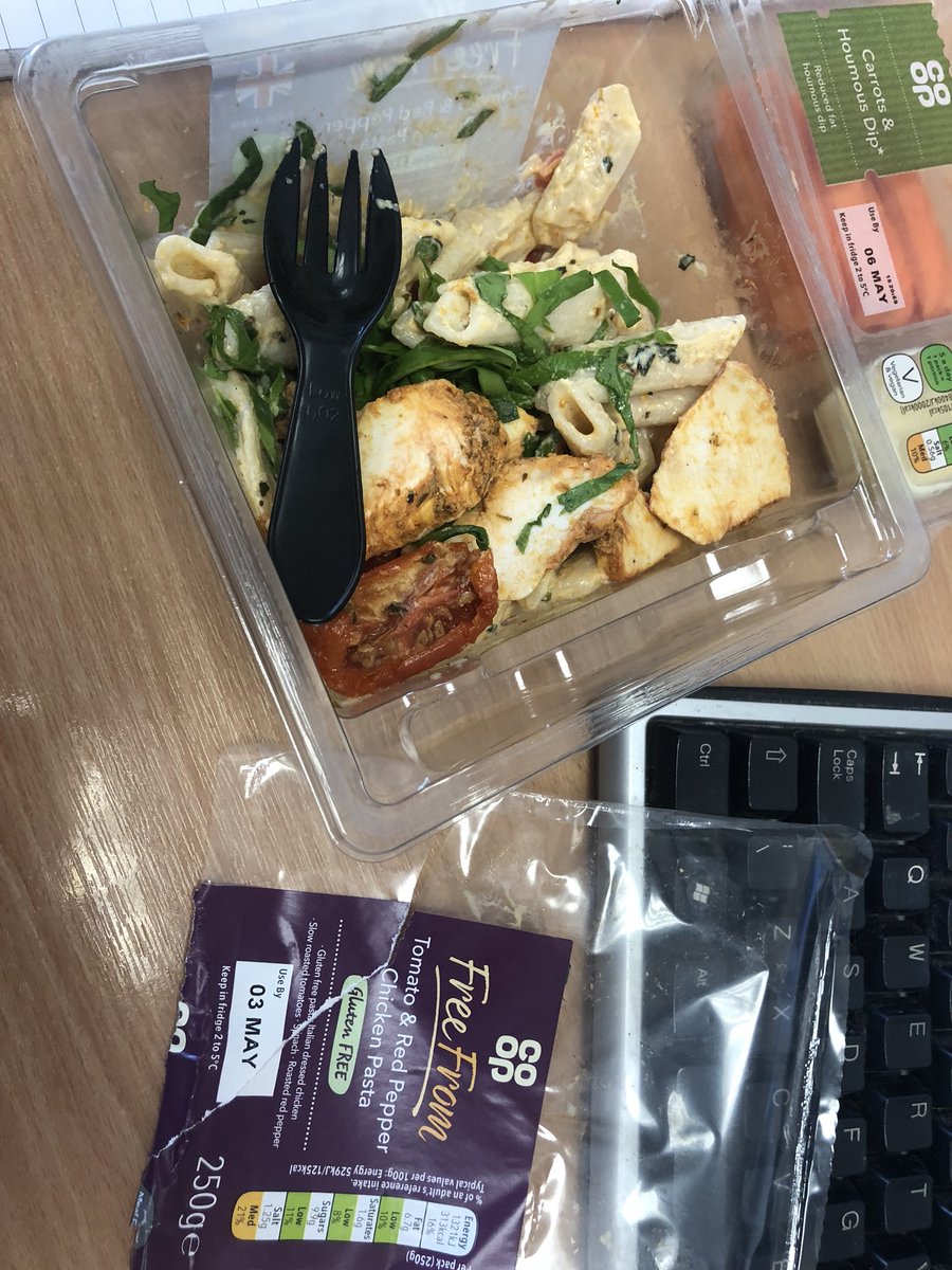 H91Sarah's tweet photo. @coopukfood lunch ruined by the disgusting hard pasta. Obviously job been cooked enough as I’ve had this before. #unhappy #sortit out https://t.co/wLIOPChokq