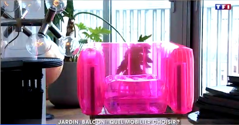 Après LCI ce week-end, hier soir le JT de #TF1 s'est également intéressé à #MOJOW. Voici le replay :  tf1.fr/tf1/jt-20h/vid…
#design #mobilier #dedans #dehors