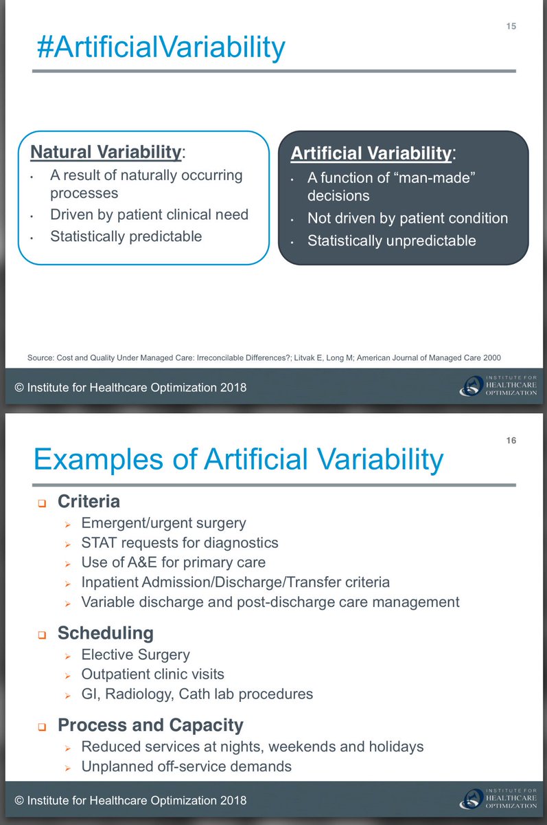 jonnyholland's tweet photo. How to mitigate artificial variability- local clinicians need to form the guidelines/ criteria and adhere to standard operating procedures. #qfb6 #fellowsc10 #quality2018 https://t.co/5cwHRRZSzc
