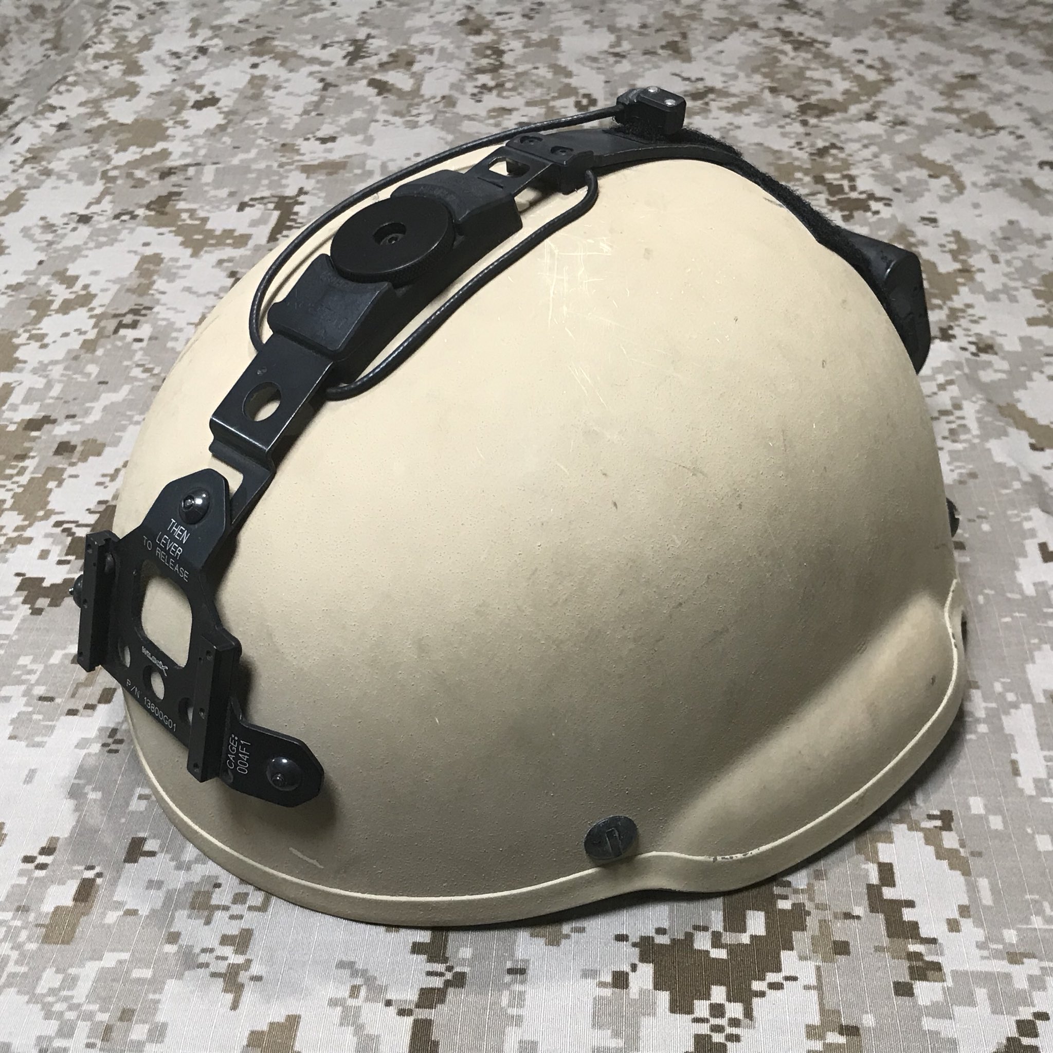 ラ*H様 実物 MSA TC2001 Wilcox L2G05 08年製 実物 (WILCOX)NVGマウント