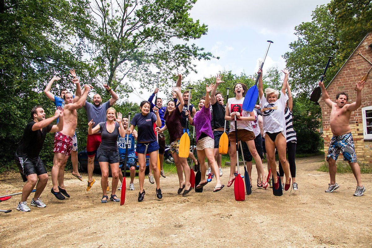 NewForestActivi's tweet photo. Jump for joy, it's set to be a sunny #BankHolidayWeekend in The New Forest! ☀️ LET'S DO THIS! #newforestfun > Book an adventure: https://t.co/hhszmXxIOz https://t.co/qlfVQfOE0X