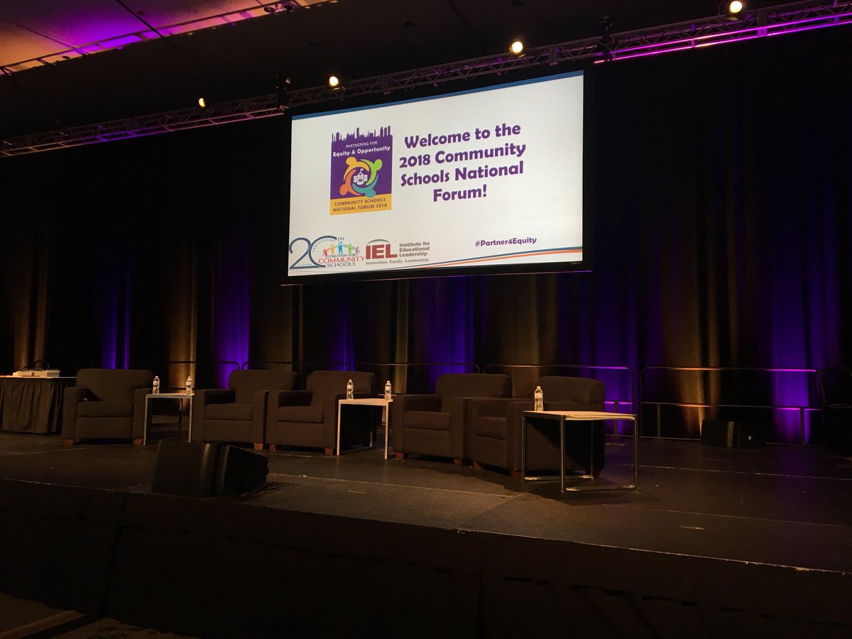 NJCommunityScls's tweet photo. Early morning breakfast. @NJCommunityScls being highlighted in the morning plenary. @kingston_m @CommSchools #Partners4Equity https://t.co/vtDeklWECO