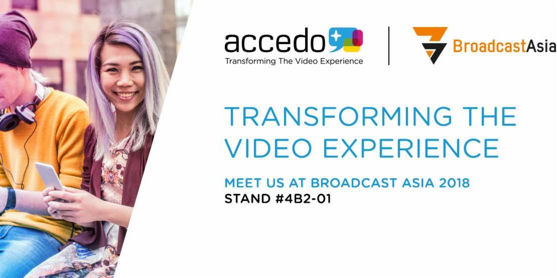accedotv's tweet photo. .@BroadcastAsia is just on the horizon & we're excited to demo the video experience cloud platform, Accedo Oneβ’, and our #AR and #VR innovations! You can catch us at stand #4B2-01or arrange a meeting with the Accedo team here: https://t.co/nHQ7oPcd4J. https://t.co/nB5cnzEaRc