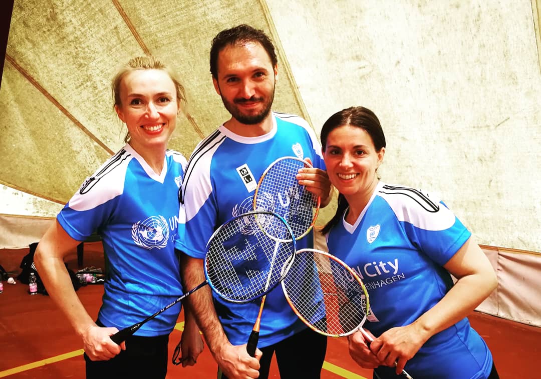 SorinBuruiana's tweet photo. Getting the #OneUN feeling at the @UN Inter-Agency Games #uniag while teaming up with @unicefsupply colleagues, @WHO and @UNDP @ benefiting of the #Italian hospitality and cuisine #Travel #Montecatini #Toscana #Italy #wanderlust #badminton #sport #wanderer @unicefchief @UNICEF https://t.co/GJ9uIyVase