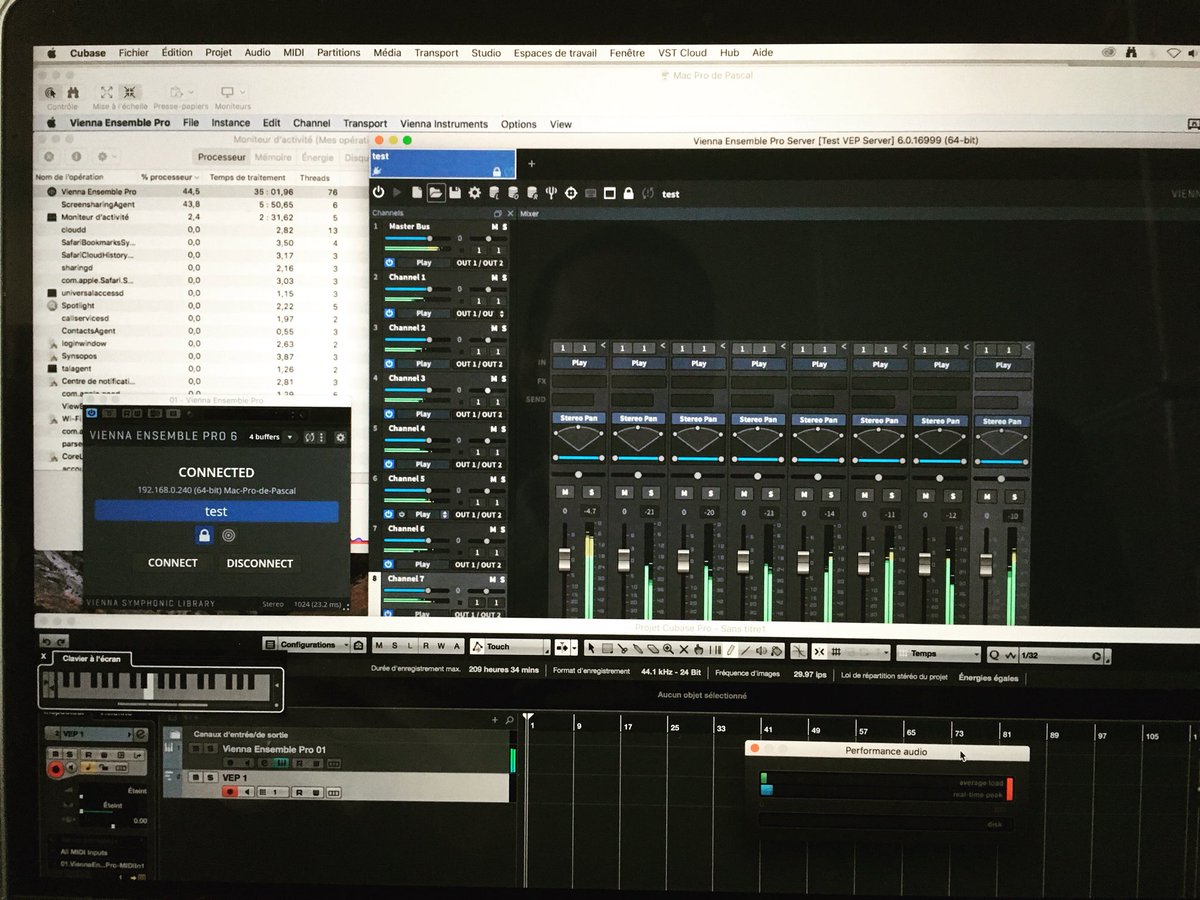 kurogumamusic's tweet photo. First try with Vienna Ensemble Pro 6 ^^
It’s wonderful !!
#Kuroguma #music #homestudio #progress #slavemachine #configuration #test #vep #viennaensemblepro #cubase https://t.co/z2HaT3TnLA