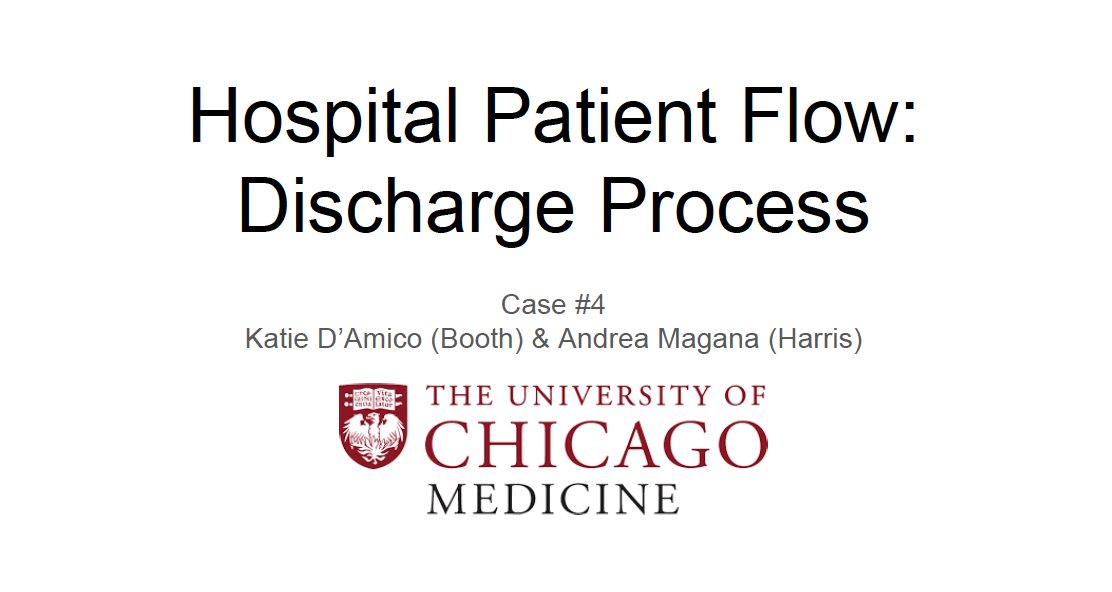 UCgphap's tweet photo. Thanks to Dr. Vineet Arora @FutureDocs, Dr. Tipu Puri @tipuspuri, and Greg Horner from @UChicagoMed for being on a panel to comment on #GPHAP students Katie D'Amico and Andrea Magaña's capstone course presentation on Hospital Patient Flow https://t.co/AlVCw1cY2c