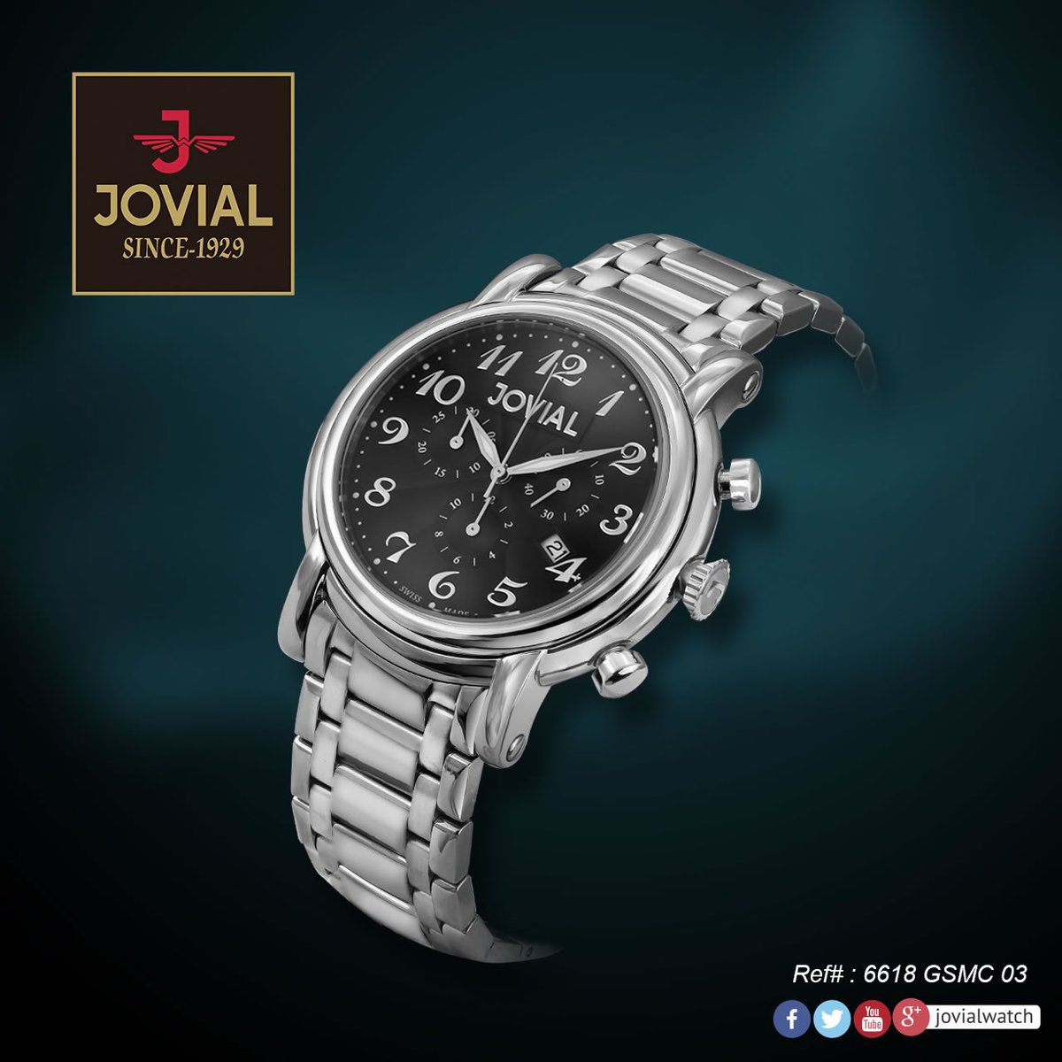 JOVIALWatch's tweet photo. JOVIAL is world’s finest Luxury watches and accessories fine leather ,fine fragrance for gents & ladies.
https://t.co/o8s0L6v00c
info@jovialwatch.com
#JOVIAL #JOVIALwatch #Swisswatch #luxurywatches https://t.co/sd4JCHs22R