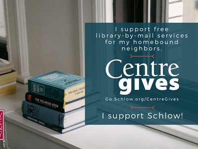 SchlowLibrary's tweet photo. We can’t WAIT for #CentreGives! Visit https://t.co/poujbESikQ for details. #GoSchlow! @CentreFNDN @ContributaryGiv https://t.co/DzPu3Z7LfN