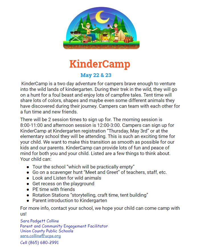 UnionCounty4's tweet photo. #UCKindercamp https://t.co/BH7EXlr958
