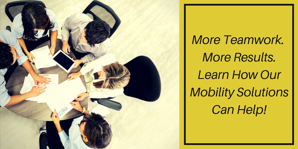 So, you want your team to create innovative, groundbreaking work? Give them the gift of flexibility with our mobility solutions and see what they’re capable of. bit.ly/2w5JDLO