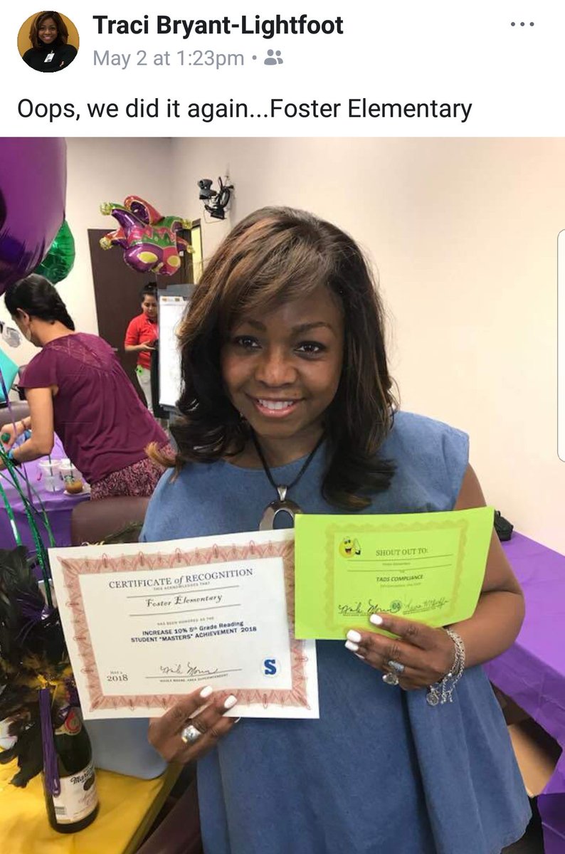 Love to see my friends/edumentors out here making a difference for kids. This lady was my Specialist & groomed me as a Klein T. Shes now a Instructional minded Principal impacting kids & fiercely leading adults. Congrats @TraciHISD