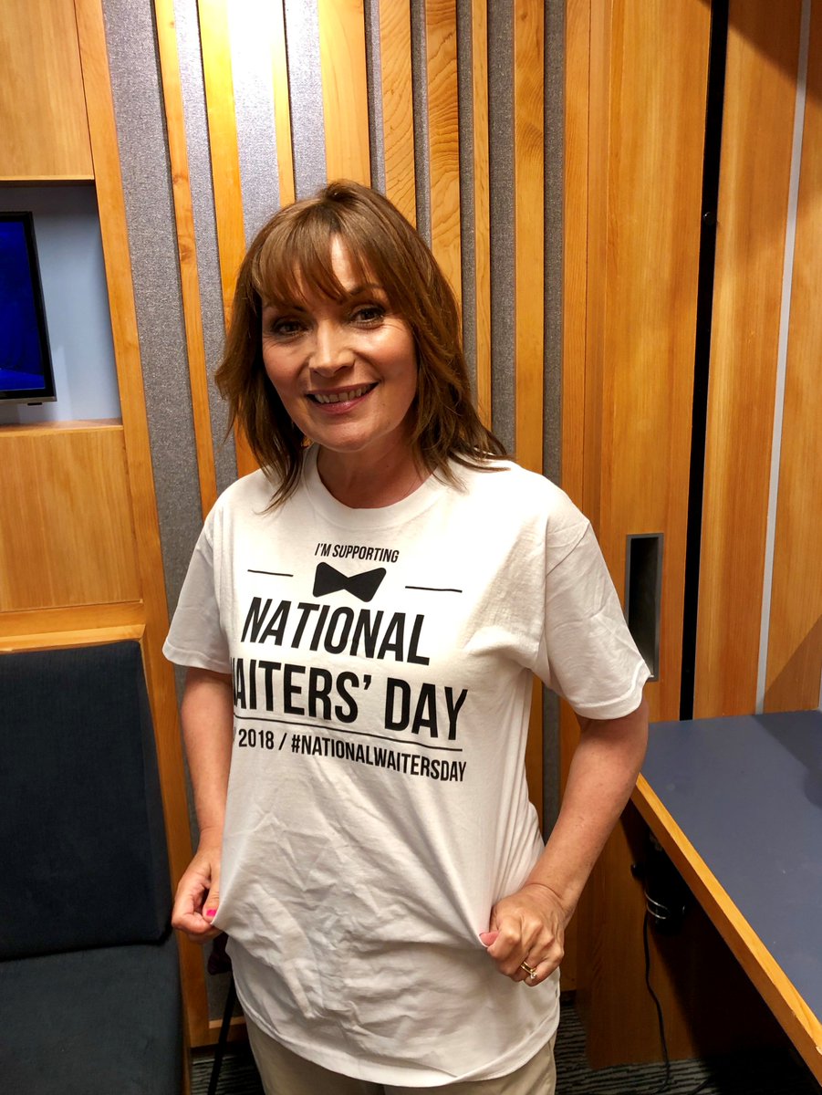 reallorraine's tweet image. Very happy to support and celebrate @fredsirieix1's #NatonalWaitersDay. Best of luck to everyone running the race at Hyde Park on 16th May nationalwaitersday.com