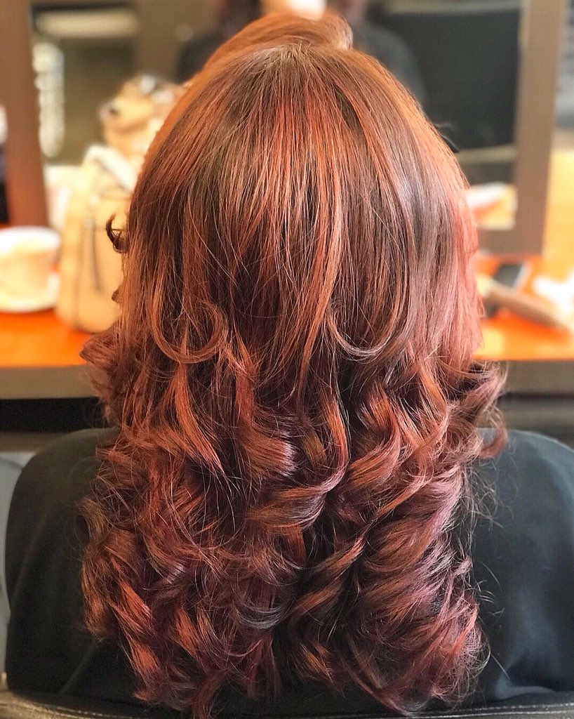 Daryna Coiffure On Twitter Un Ombre Rouge