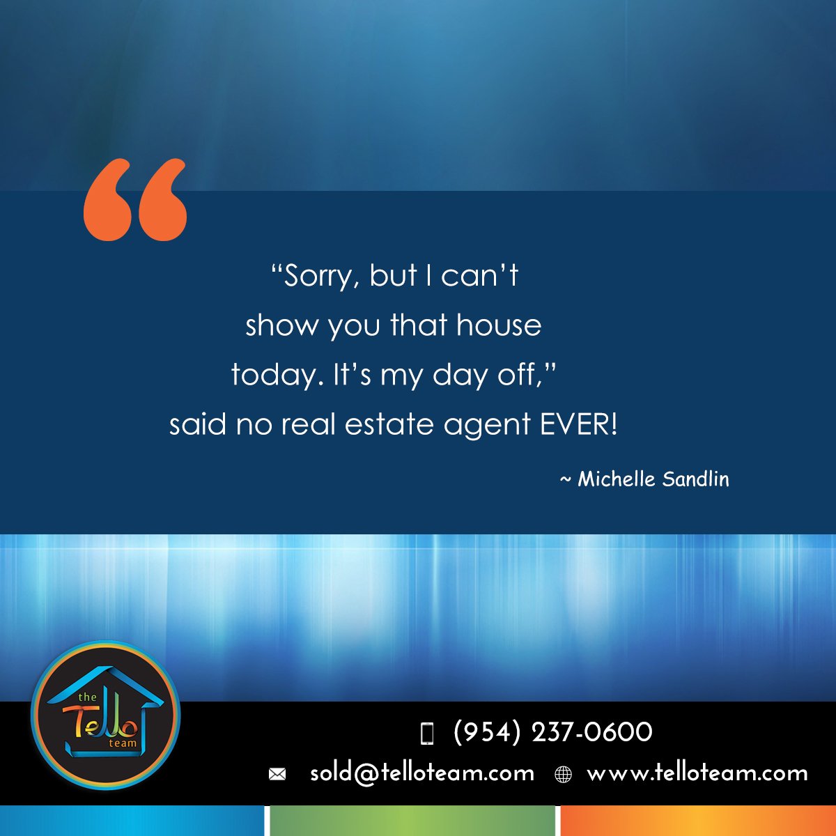 TelloTeamRealty's tweet photo. #TelloTeam #TelloTeamRealty
#MiramarRealEstate #RealEstateAgent
Realtor #SouthFloridaRealEstate https://t.co/nuPPLQkrjK