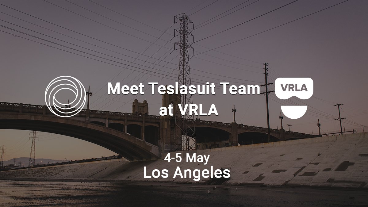 teslasuit's tweet photo. It will happen tomorrow!
Teslasuit team invites everybody to the booth #805 to exchange experience in the most innovative VR solutions.
See you soon!
#VRLA #LA #virtualrealityla #tech #technology #VR #haptics #wearables #mocap https://t.co/KDPMOCiq61