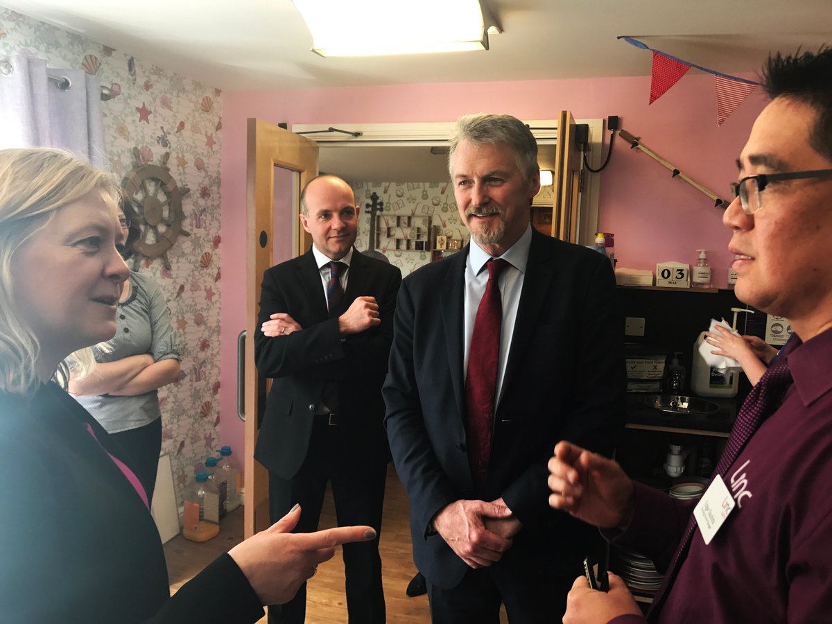 Linc_Cymru's tweet photo. Today we were pleased to welcome @wgmin &amp; @JBryantWales to our Capel Grange Nursing Home in #newport to show them around our recently renovated communities. #transformation #improvinglives https://t.co/MisDM8VwGM