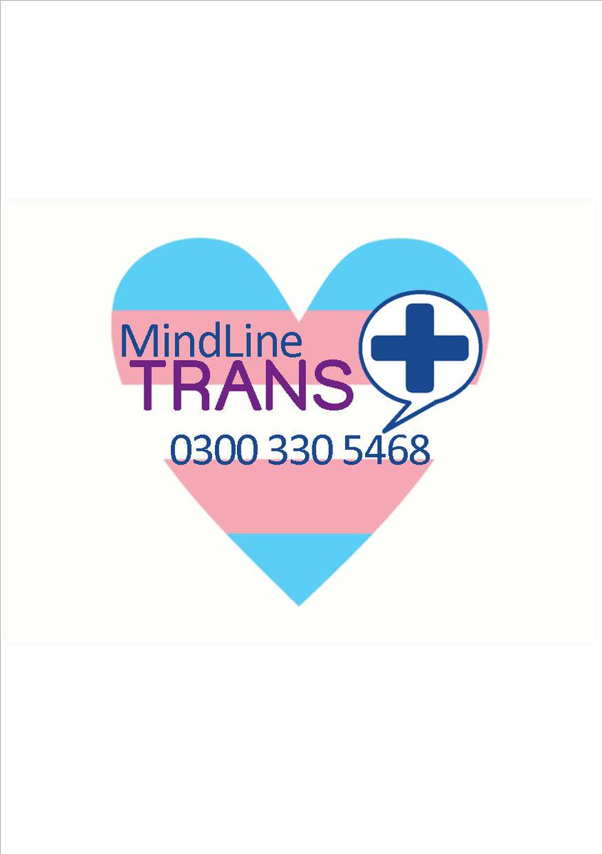 MindlineTrans's tweet image. #Mindlinetrans+ will be open tonight and every Mon&amp;amp;Fri from 8pm until midnight. 
Our trained call handlers are here to support anyone who identifies as #trans #nonbinary #agender #genderfluid and their families&amp;amp;friends. 
Call us now on 0300 330 5468