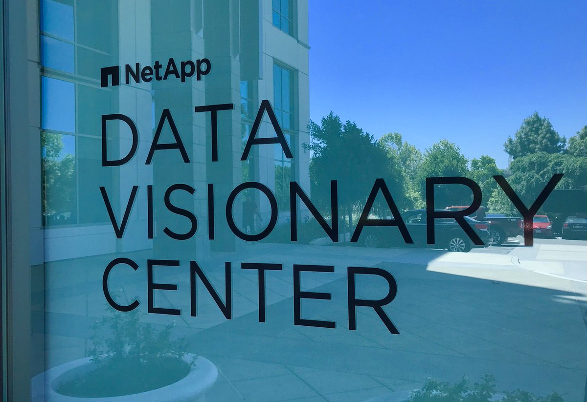 dunntony's tweet image. Exciting time for #NetApp worldwide as we open our Data Visionary Center (DVC), new next-gen EBC, for visitors at @NetApp HQ! 🎉🍾

Follow #NetAppDVC
