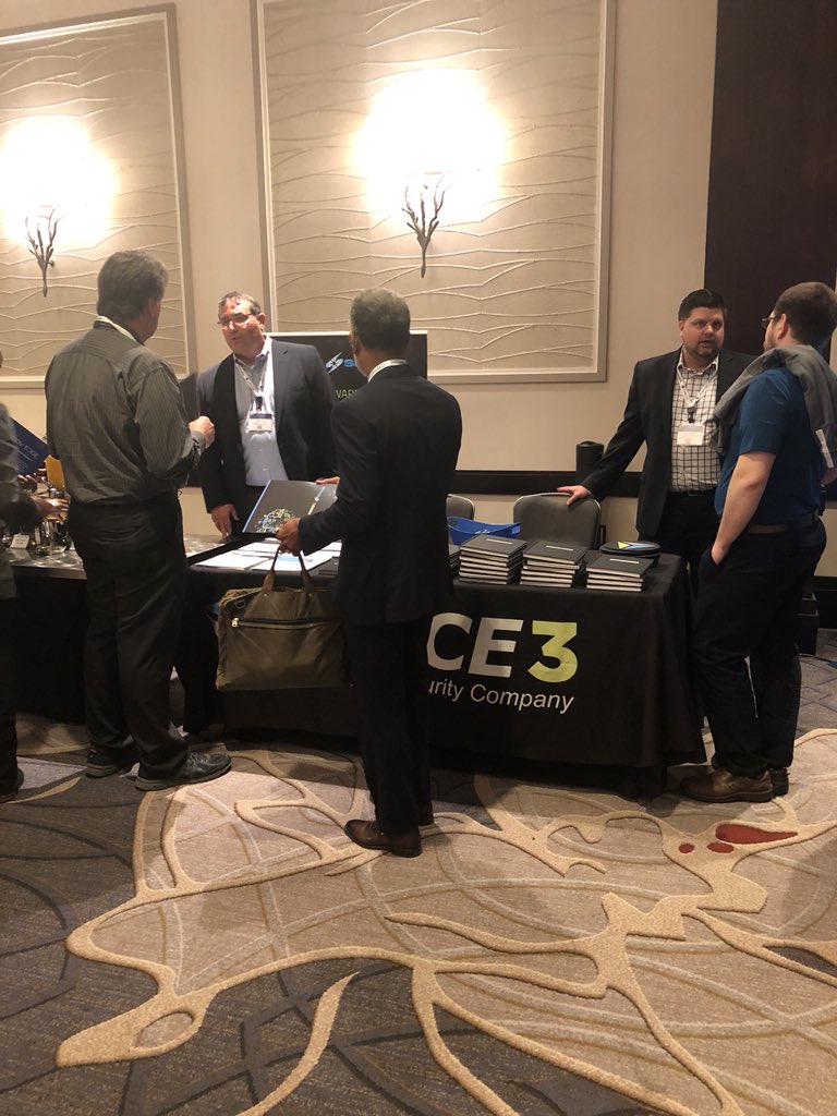 sirius_federal's tweet photo. Kicking of the #tenablegovedge bright and early! Check out Force 3’s table to meet the team! #CyberExposure @TenableSecurity @MeriTalk @DHSGov @DeptofDefense https://t.co/esyMfk24ng