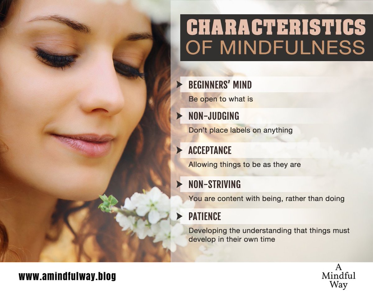 Mindfulness has rapidly gained attention as it helps in creating peace, clarity and balance in our lives. If you want to become a mindful person, here are the five characteristics of Mindfulness you should be aware of.
 
#Mindfulness #Mindful #MindfulLiving #MindfulLife