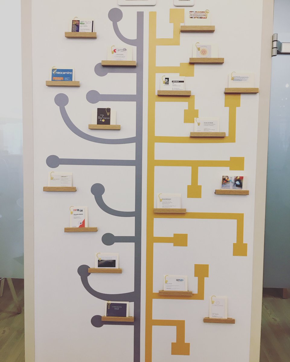 NomadeLyon's tweet photo. Hello l’arbre à réseau 🌳 
Chez #nomadelyon, il suffit d’accrocher votre petite carte de visite à une enveloppe, et venir en récupérer le contenu quelques temps après ✉️ 
D’autres cartes de visite s’y seront glissées, par tous ceux intéressés par votre activité 😉 https://t.co/n3fphbI8Ss