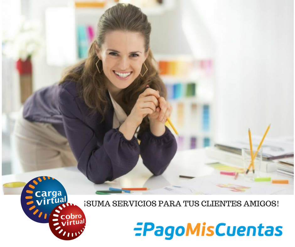 CargaVirtualAR's tweet photo. ¡Brindale soluciones a tus clientes amigos con el servicio de #PagoMisCuentas! Solicitalo aquí: https://t.co/WEI3wdfI6N 
#CargaVirtual #CargaVirtualTeDaMás https://t.co/xvjkNOHyvU