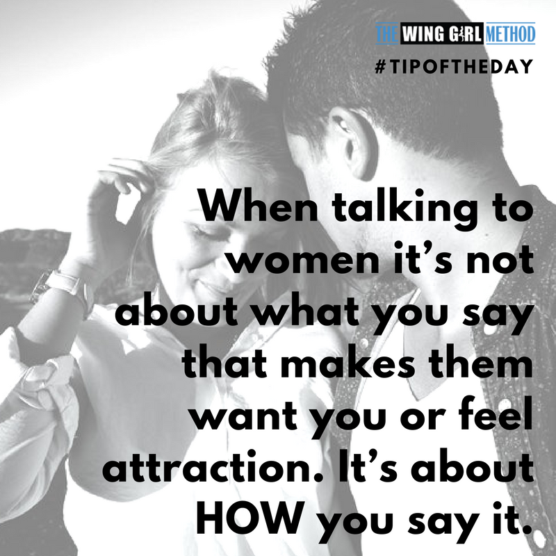 Marni,Your Wing Girl on Twitter "The "How" Matters. Tone, body