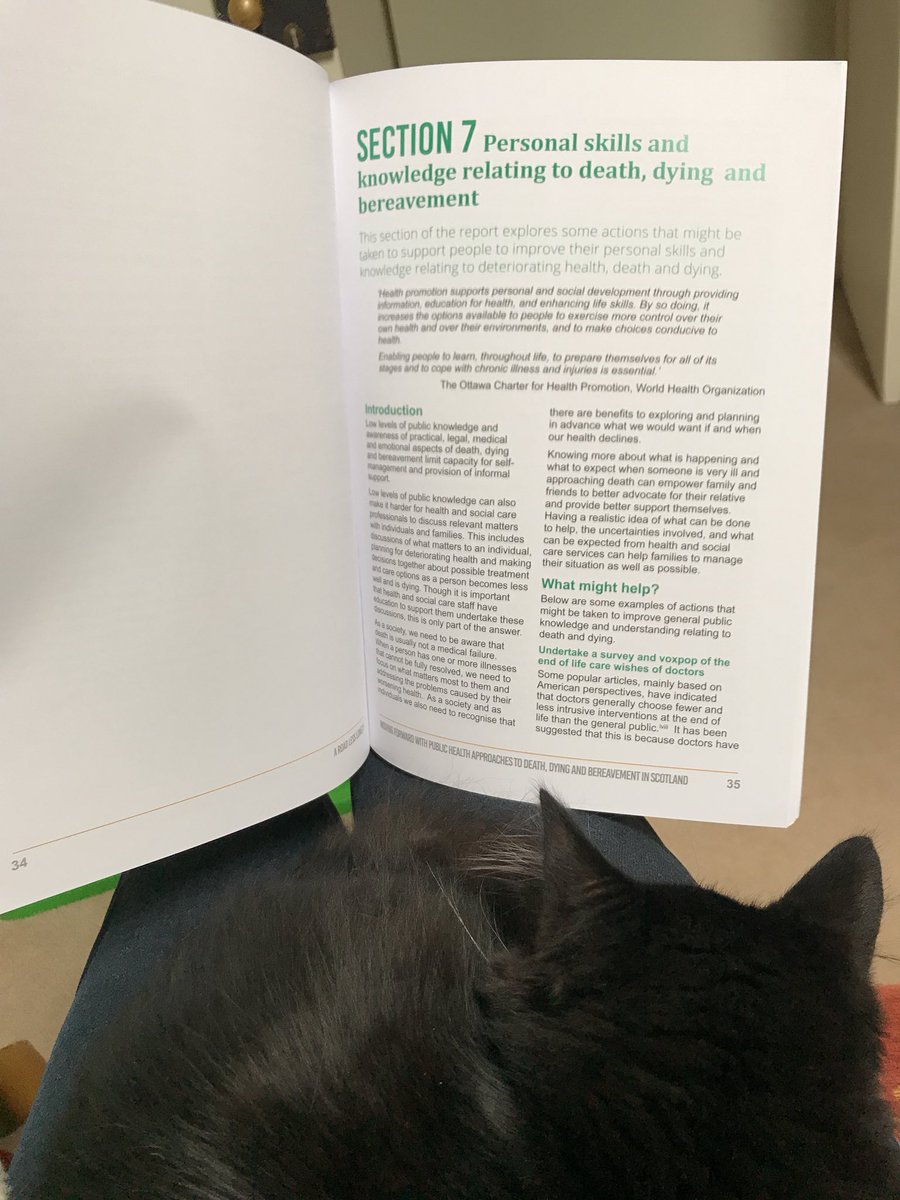 EdinburghElle's tweet photo. Getting a lot out of this excellent report on #everydaycompassion and what more (a lot) can be done to support each other through death, dying and bereavement. Thanks to @LifeDeathGrief https://t.co/VXEPBc8A0X