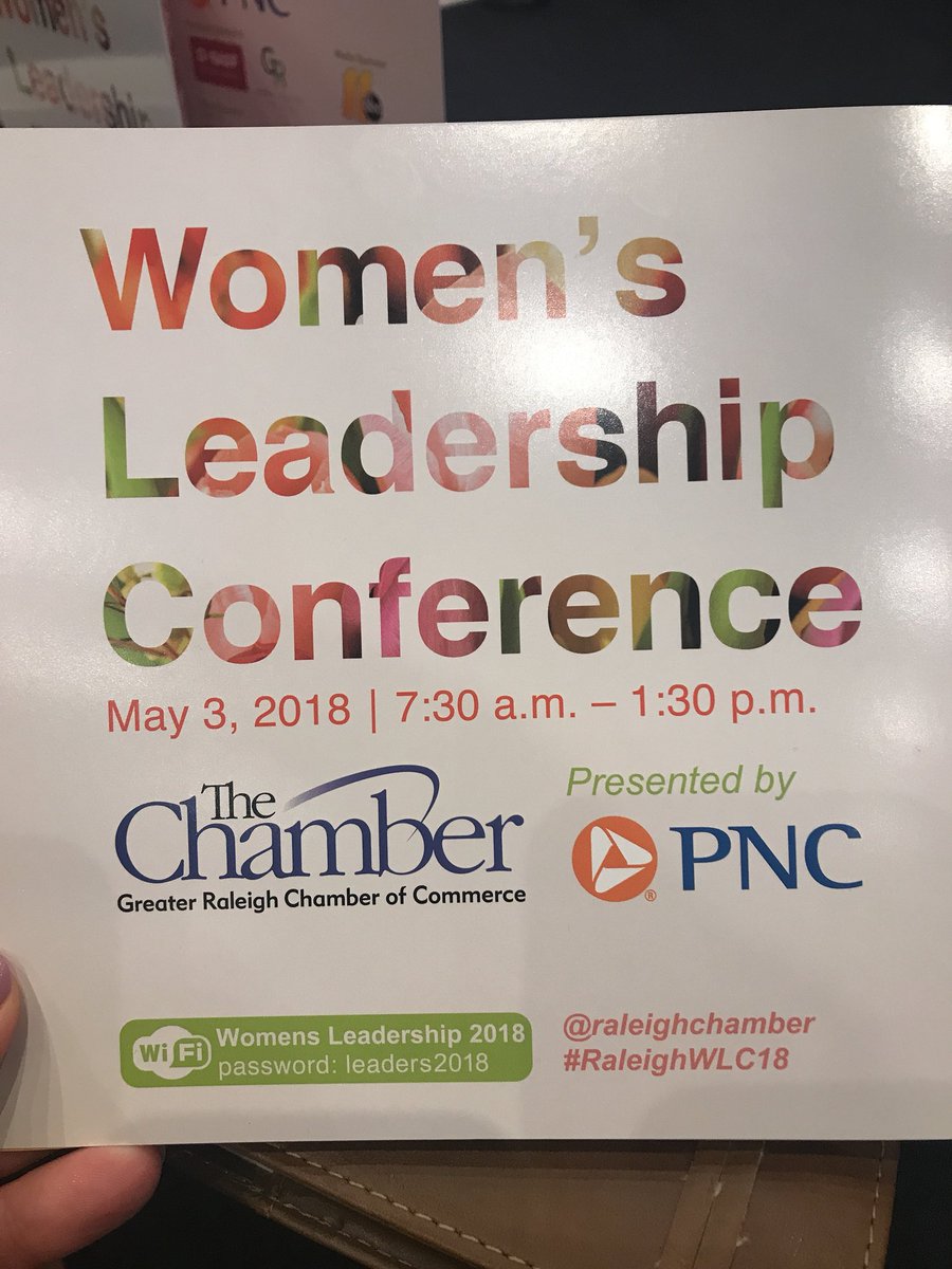 Taralyn11's tweet photo. #RaleighWLC18 @raleighchamber https://t.co/cKfJJqUY3g