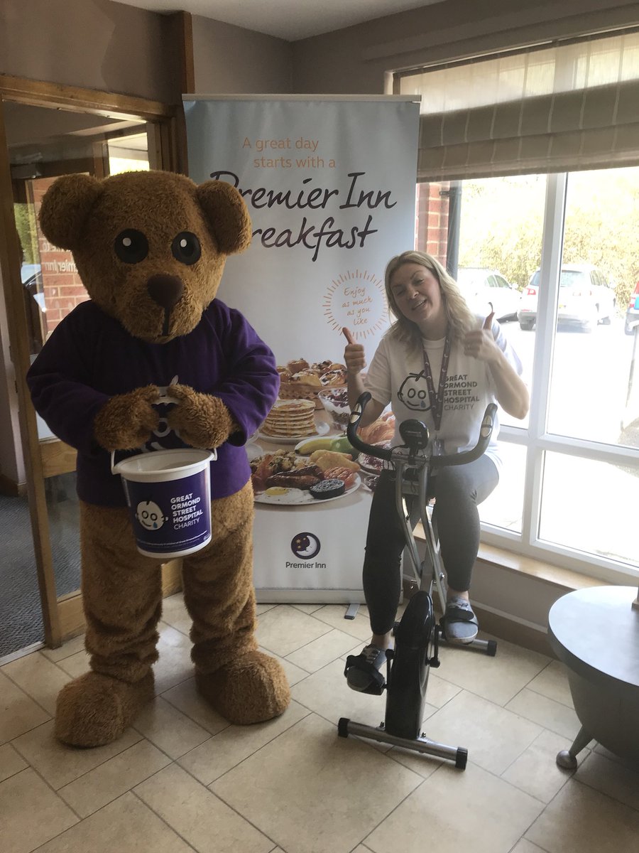 KatyWhitworth's tweet photo. #tourdegosh is underway! 218 miles from Bradford South to GOSH! Even Bernard’s doing his bit, let’s go! @PIBradSouth @WYBorn_Bred @AndyFr4ncis @SDEBDD https://t.co/KsidnqPzm5