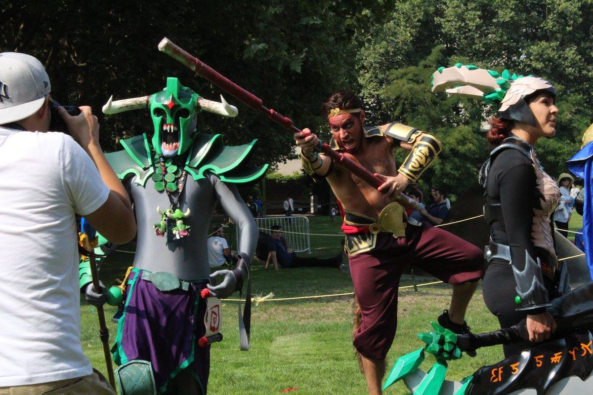 Skai On Twitter Primal Spring Photobomp At Ti7 Turned Into A