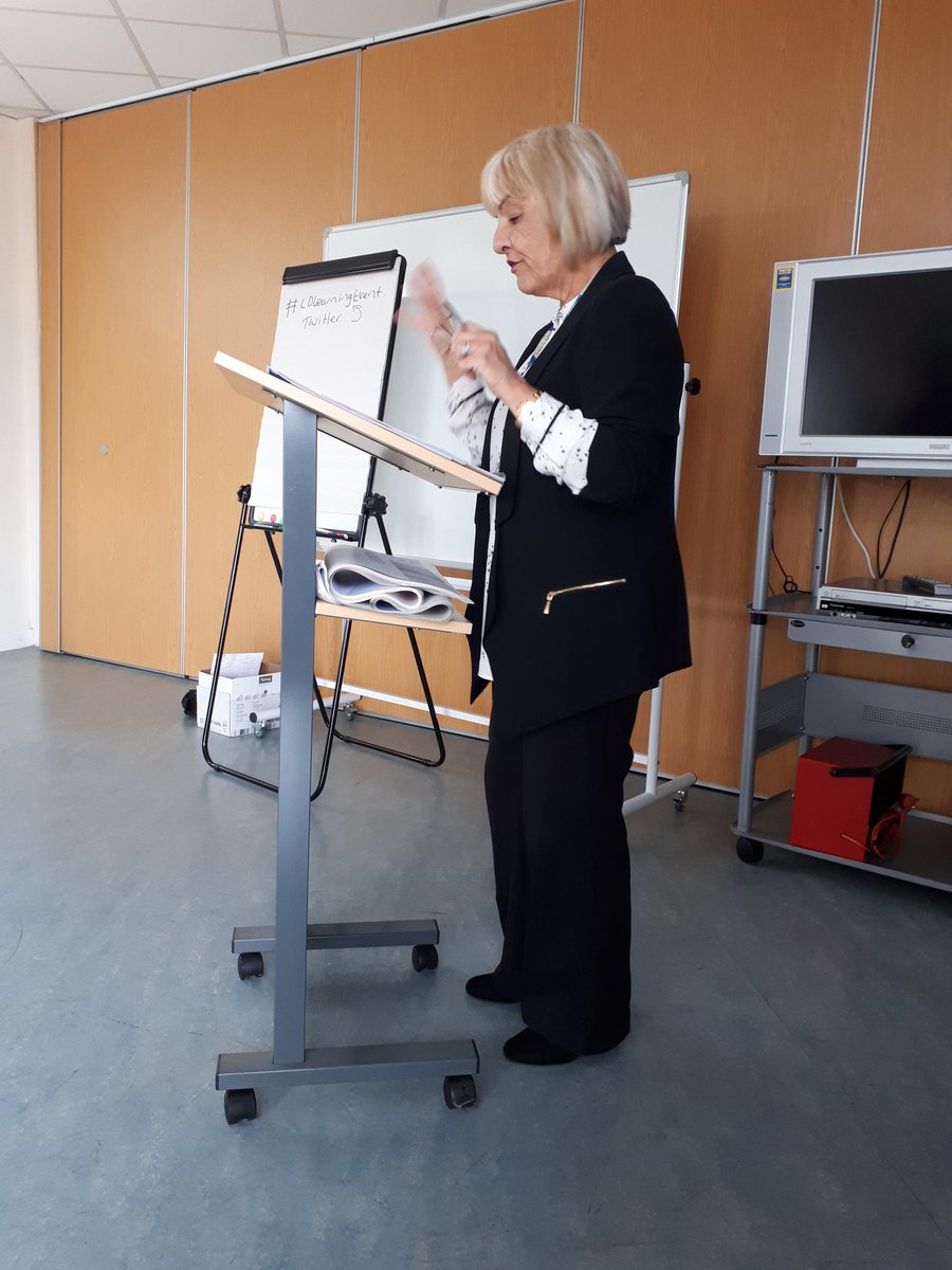 WelshAmbPECI's tweet photo. Our own Mandy Jenkins presenting our learning disability work at #LDLearningevent @AneurinBevanUHB @WelshAmbulance https://t.co/fRsekftT6e