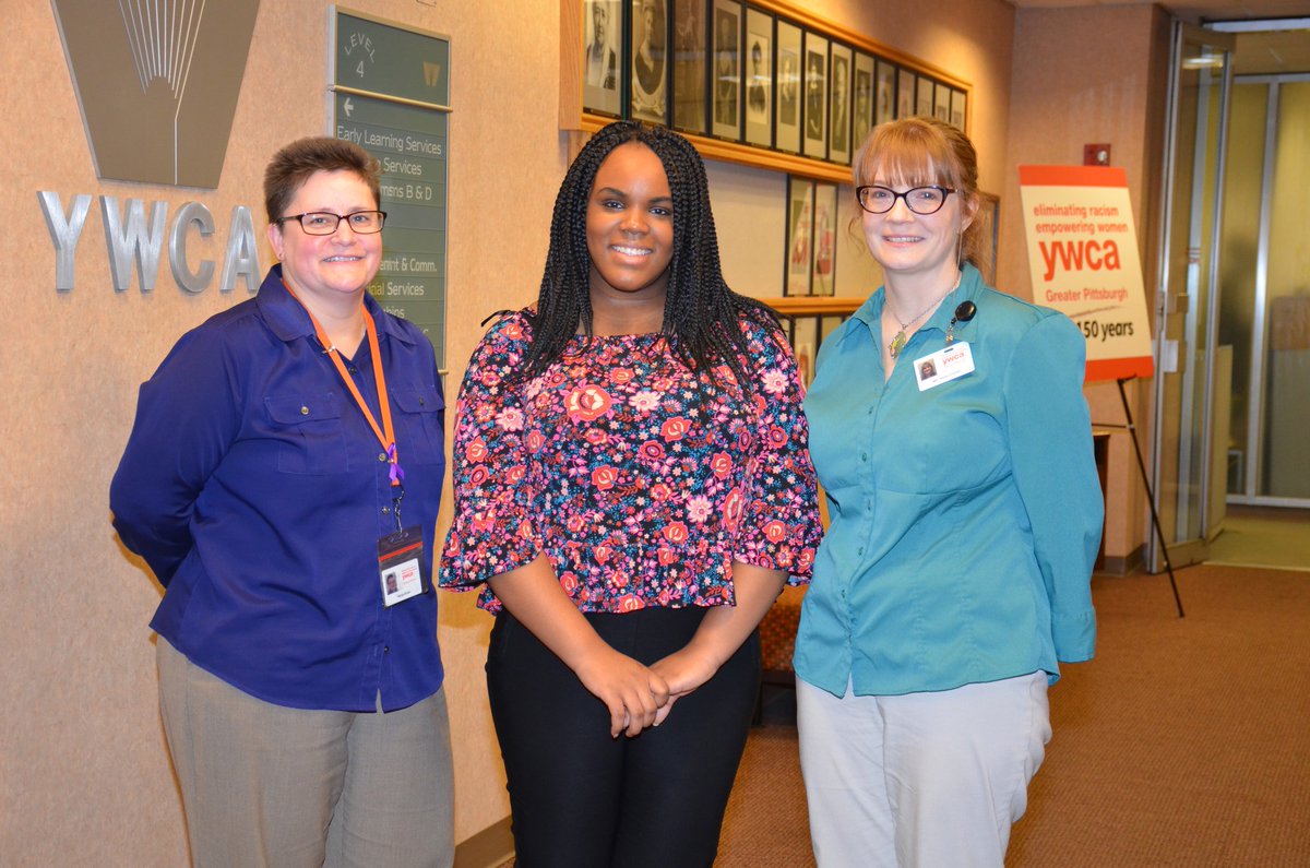CityHighPgh's tweet photo. Senior Crystal Cox finds her City Charter High School internship at the @ywcapgh an empowering experience. Read more: https://t.co/l2WeMucRoj #CCHS2018 #HighSchoolAtLifeSpeed #PghInternships #YWCA #PghCommunity #CityHighPgh #CCHSspotlight #nonprofit https://t.co/Oa3aRCDAUJ