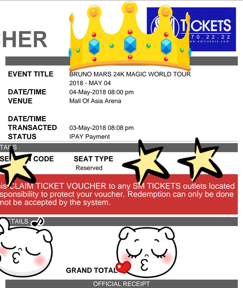 Because I just can't afford to miss it. 😍👑🎤

#24KMagicWorldTourMNL #BrunoMarsAtMOAArena