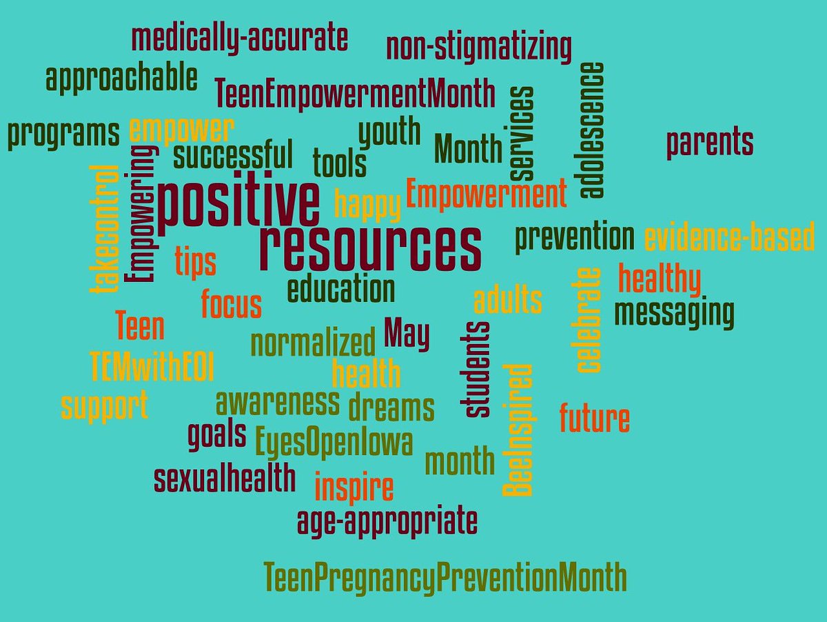 BeeInspiredCAPP's tweet photo. Empowering ALL yth to #TakeControl oftheir#health!When given the facts, tools, &amp; skills ➕ connected w/ parents/adults in open &amp; honest convos about these topics, they have the POWER to make healthy informed decisions.  #TeenEmpowermentMonth#TeenPregnancyPreventionMonth https://t.co/K4SFkG7lSc